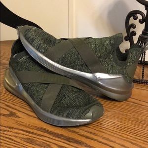 puma fierce olive green